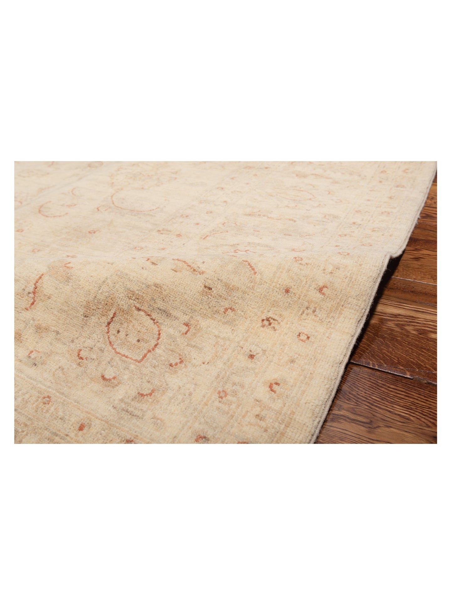 Sabira Ivory Ivory 8.2x10.10 Hand Knotted Rug