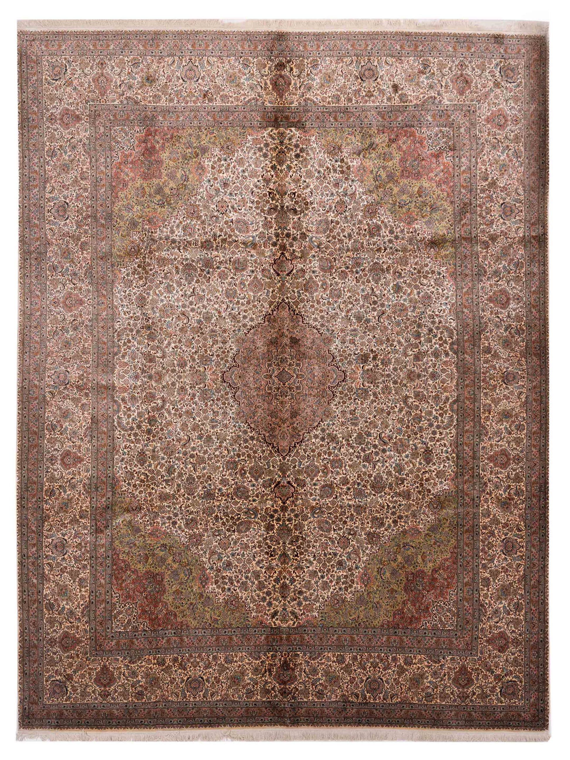 Pasha Pure Silk  Ivory Ivory Traditional