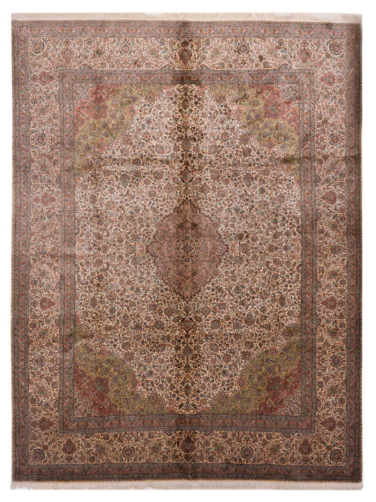 Pasha Pure Silk  Ivory Ivory Traditional