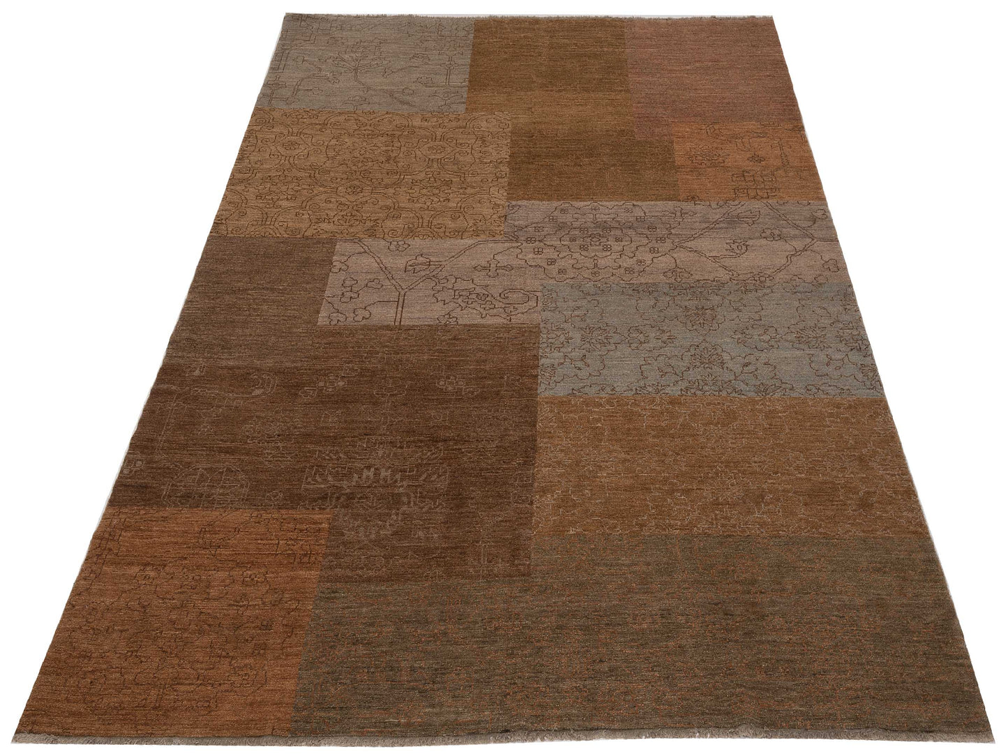 Elowen Multi 8.6x9.1 Hand Knotted Rug