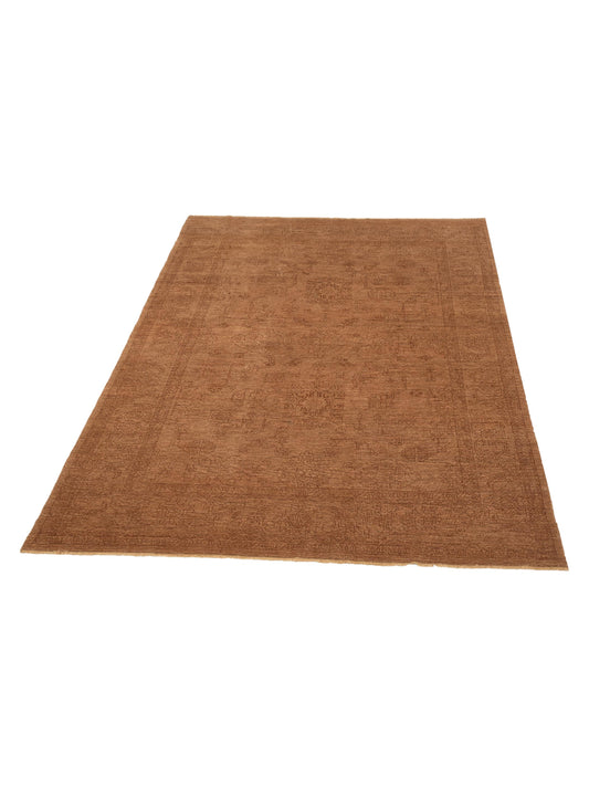 Elowen Gold Copper 9.2x11.10 Hand Knotted Rug