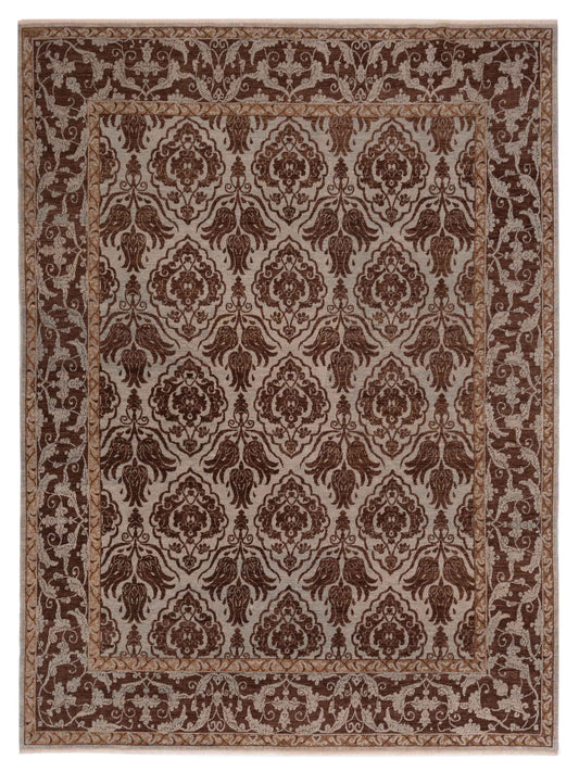 Pasha Defne  Ice Blue Brown Transitional