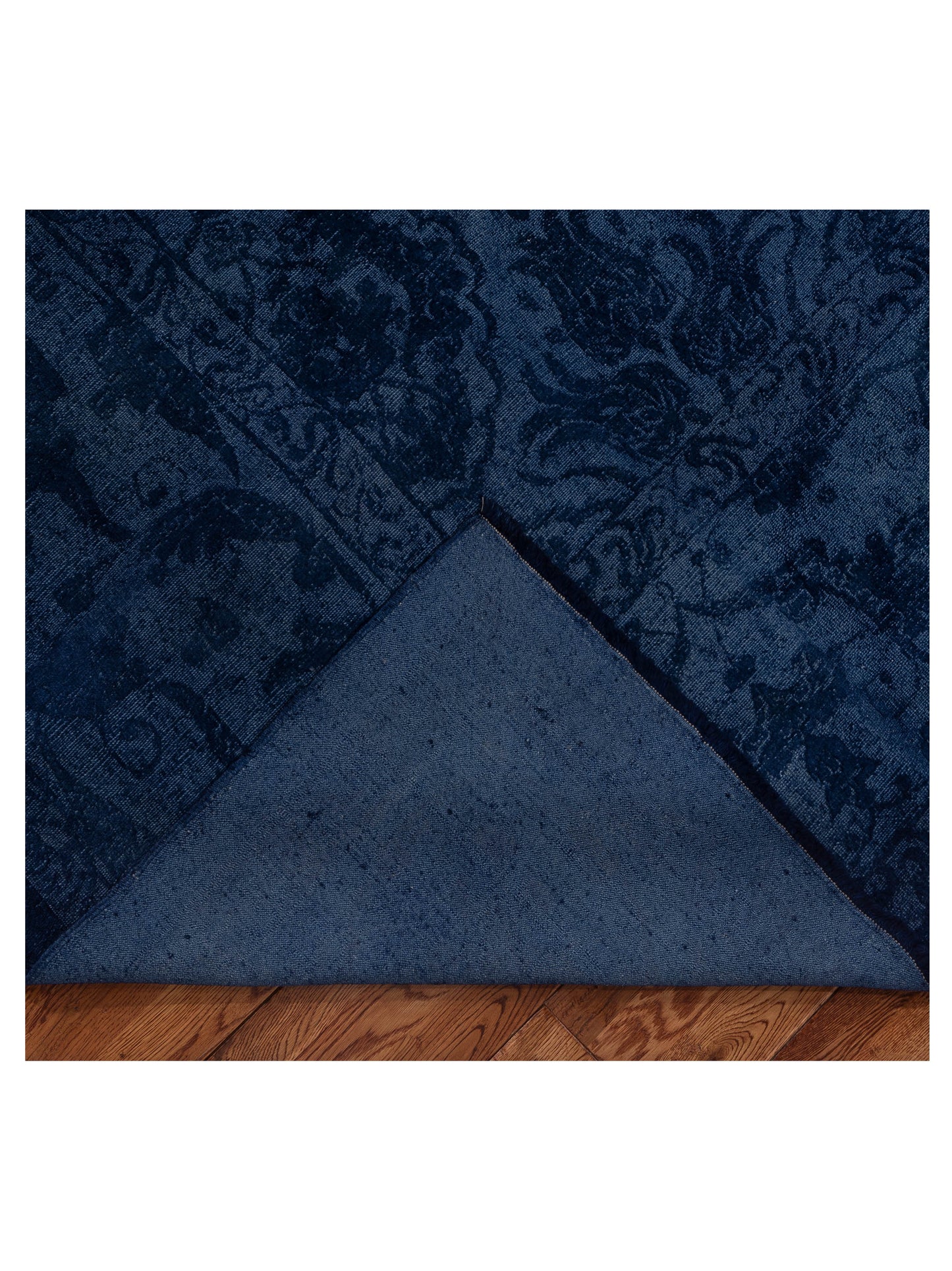 Rechromia Green Green 12.1x15.1 Hand Knotted Rug