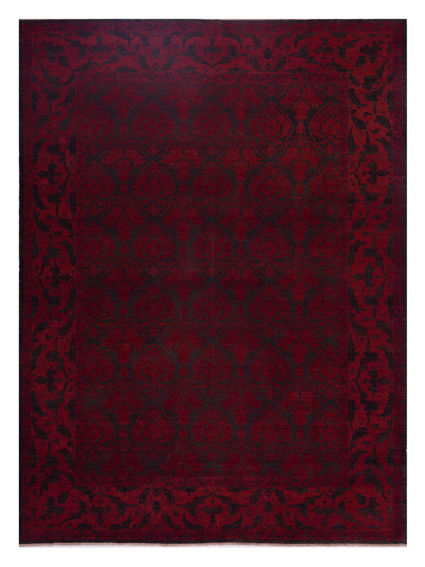 Pasha Defne  Charcoal Red Transitional