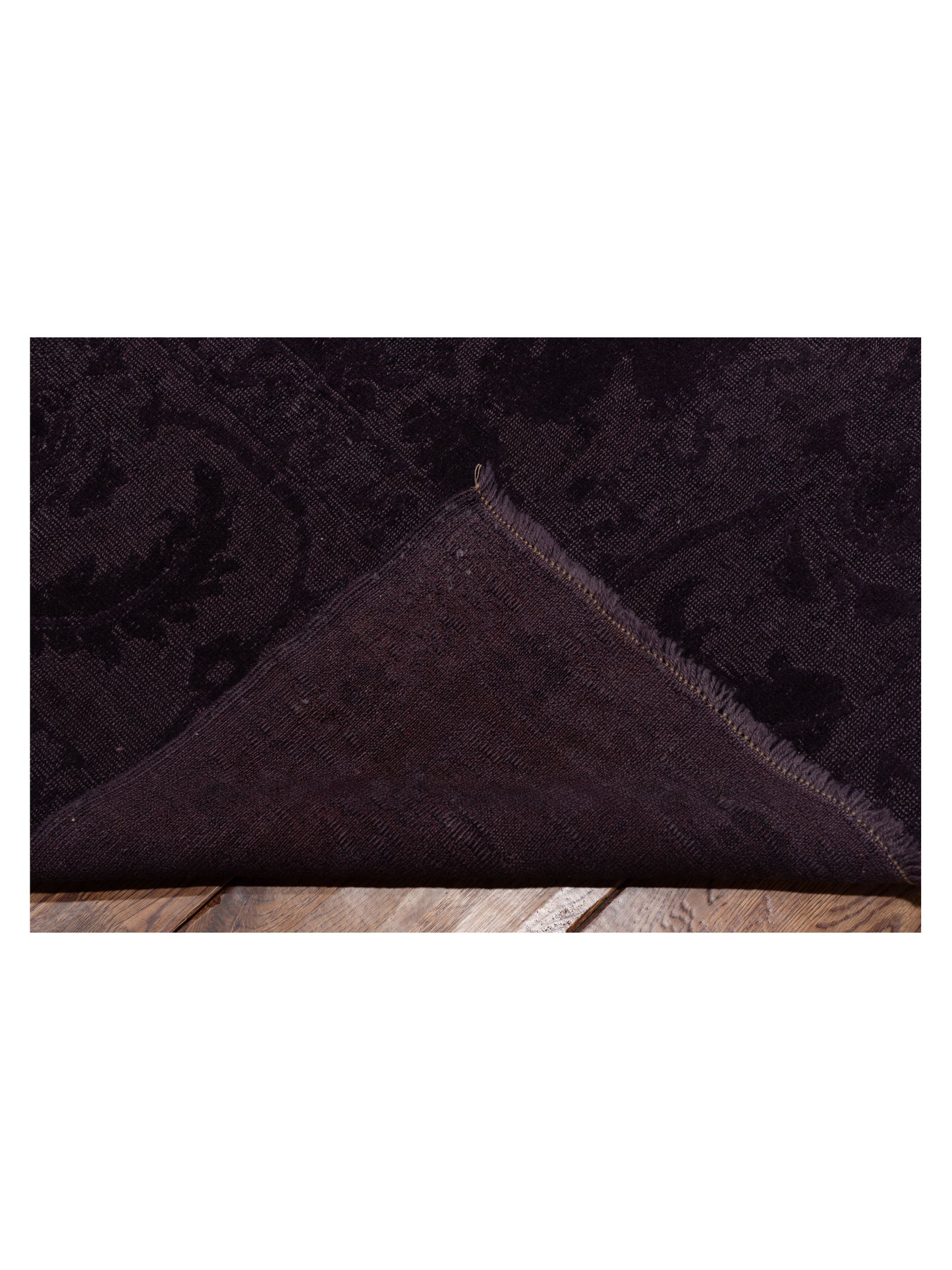 Vintage Plum 9.4x12.4 Hand Knotted Rug