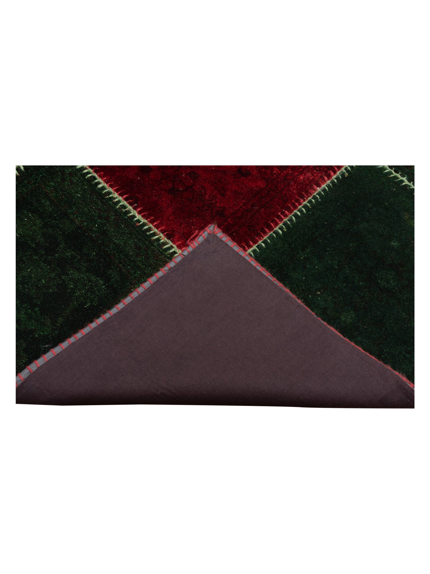 Patchwork Multi 9.6x13.5 Hand Knotted Rug