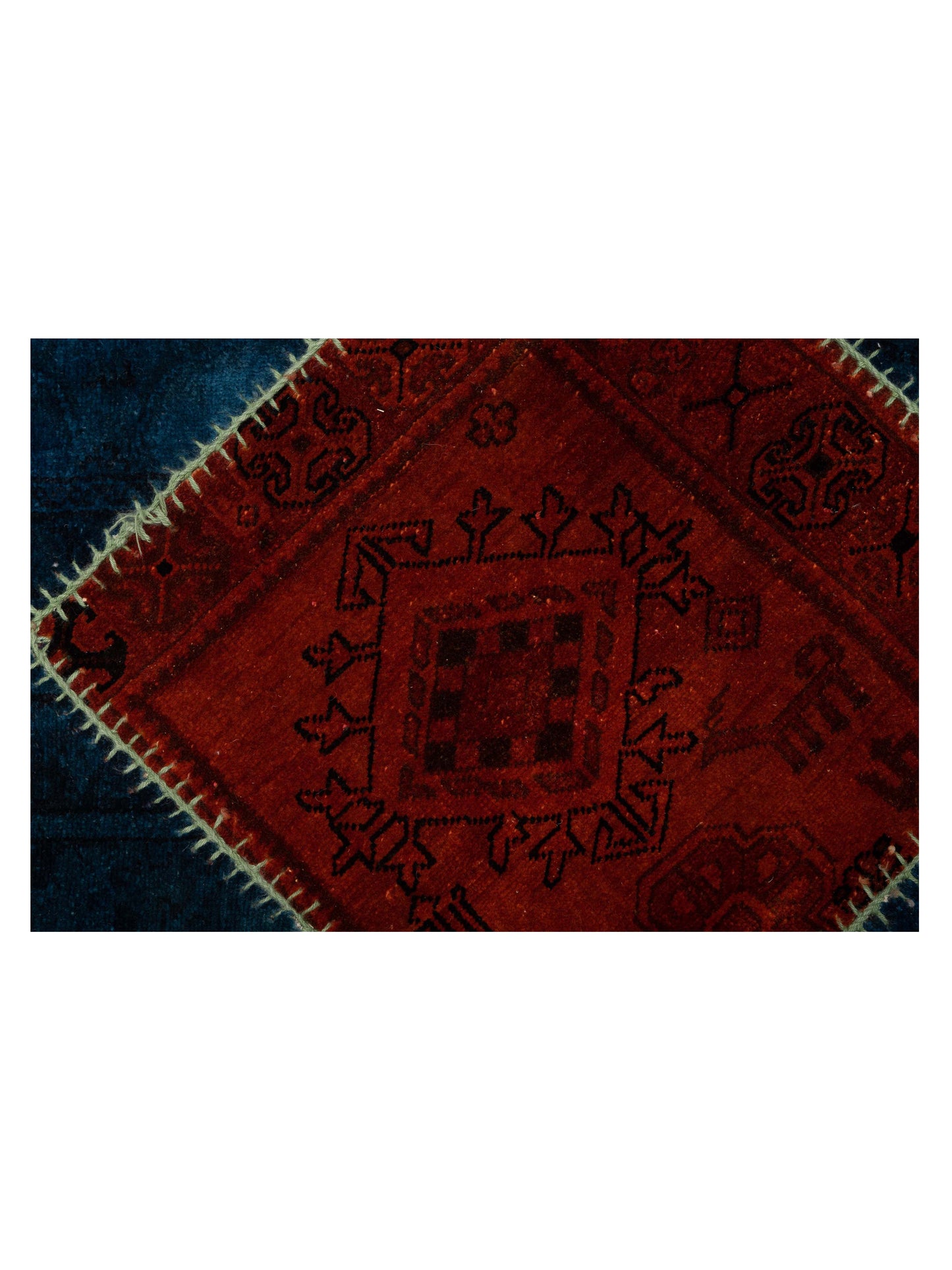 Patchwork Multi 10x10 Hand Knotted Rug