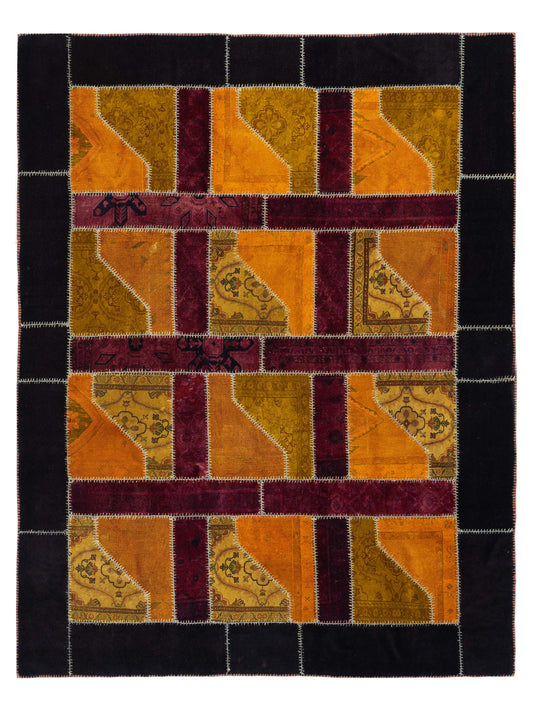 Pasha Turkish Vestige Patchwork  Multi  Contemporary