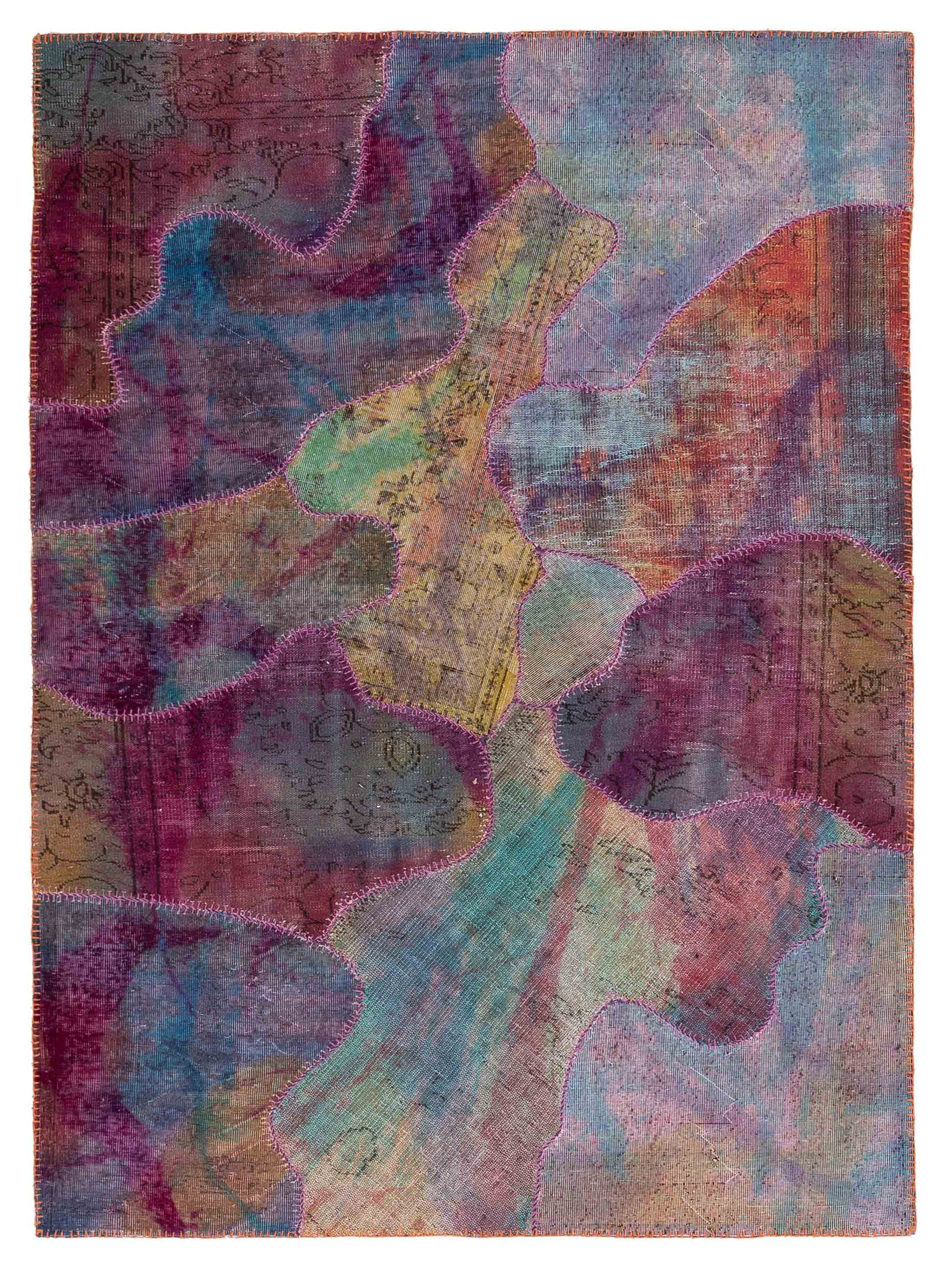 Pasha Turkish Vestige Patchwork  Multi  Contemporary