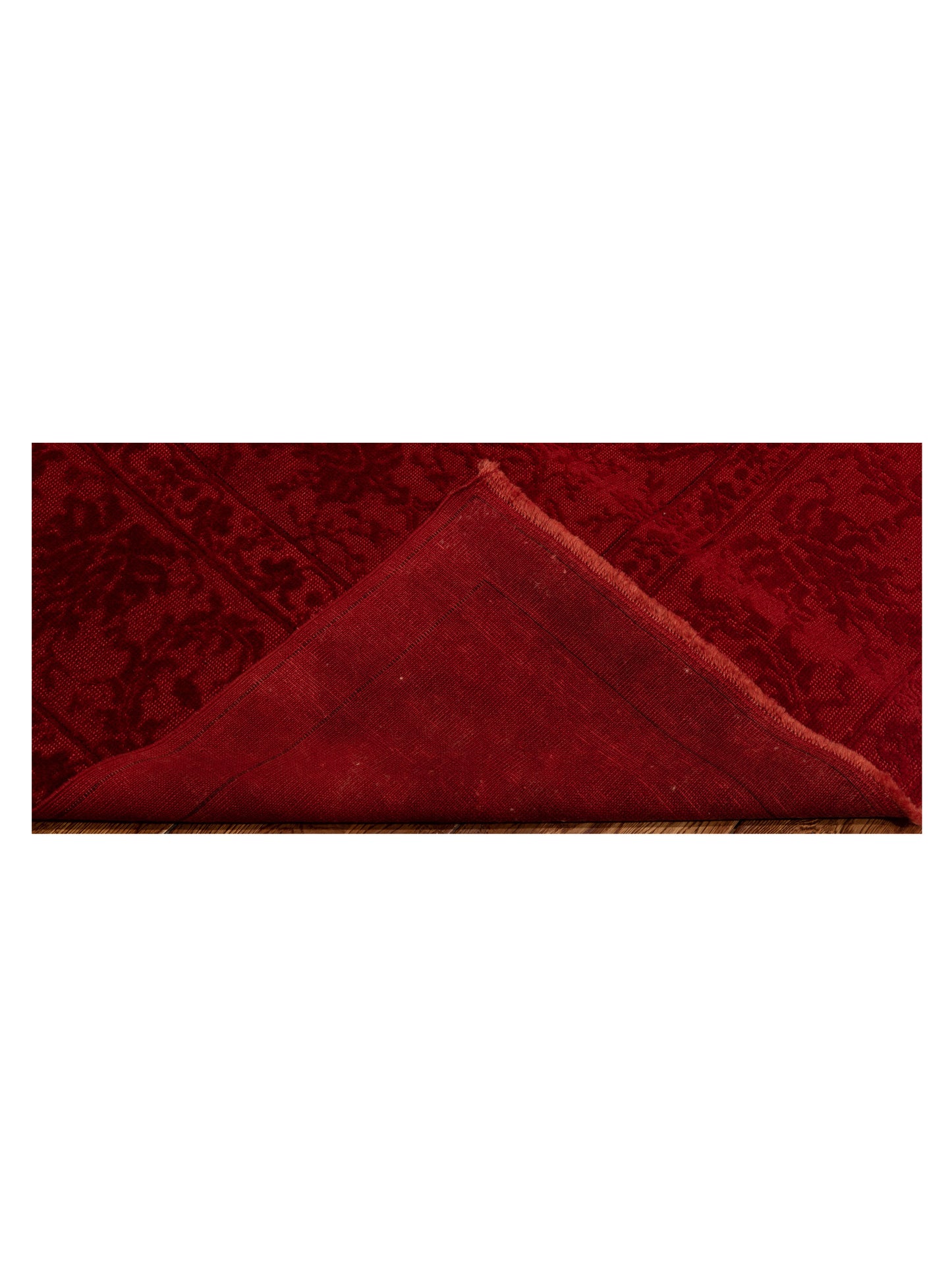 Vintage Red 8.4x10.3 Hand Knotted Rug