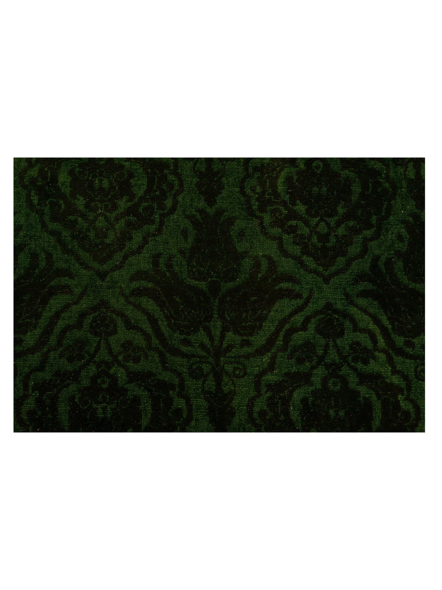 Rechromia Green Green 6.6x8.6 Hand Knotted Rug