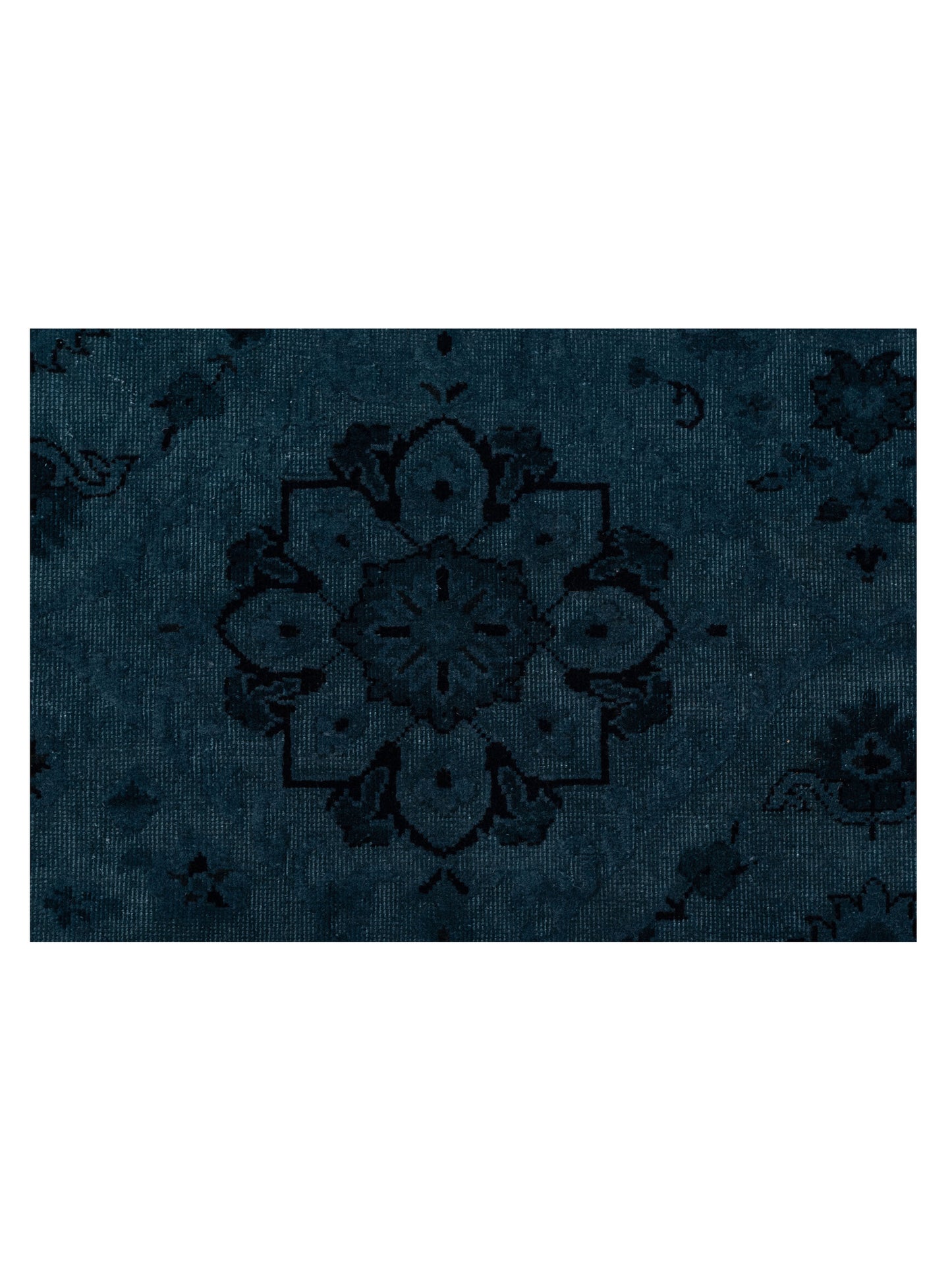 Vintage Indigo 12.7x15.3 Hand Knotted Rug