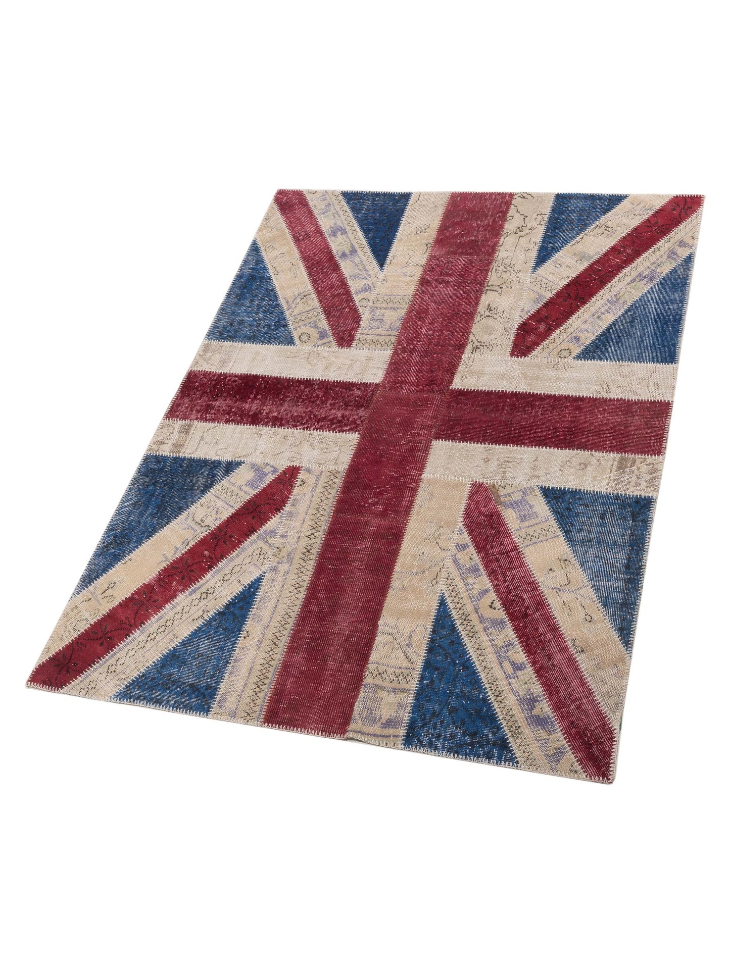 Patchwork Multi Multi 5.7x7.11 Hand Knotted Rug