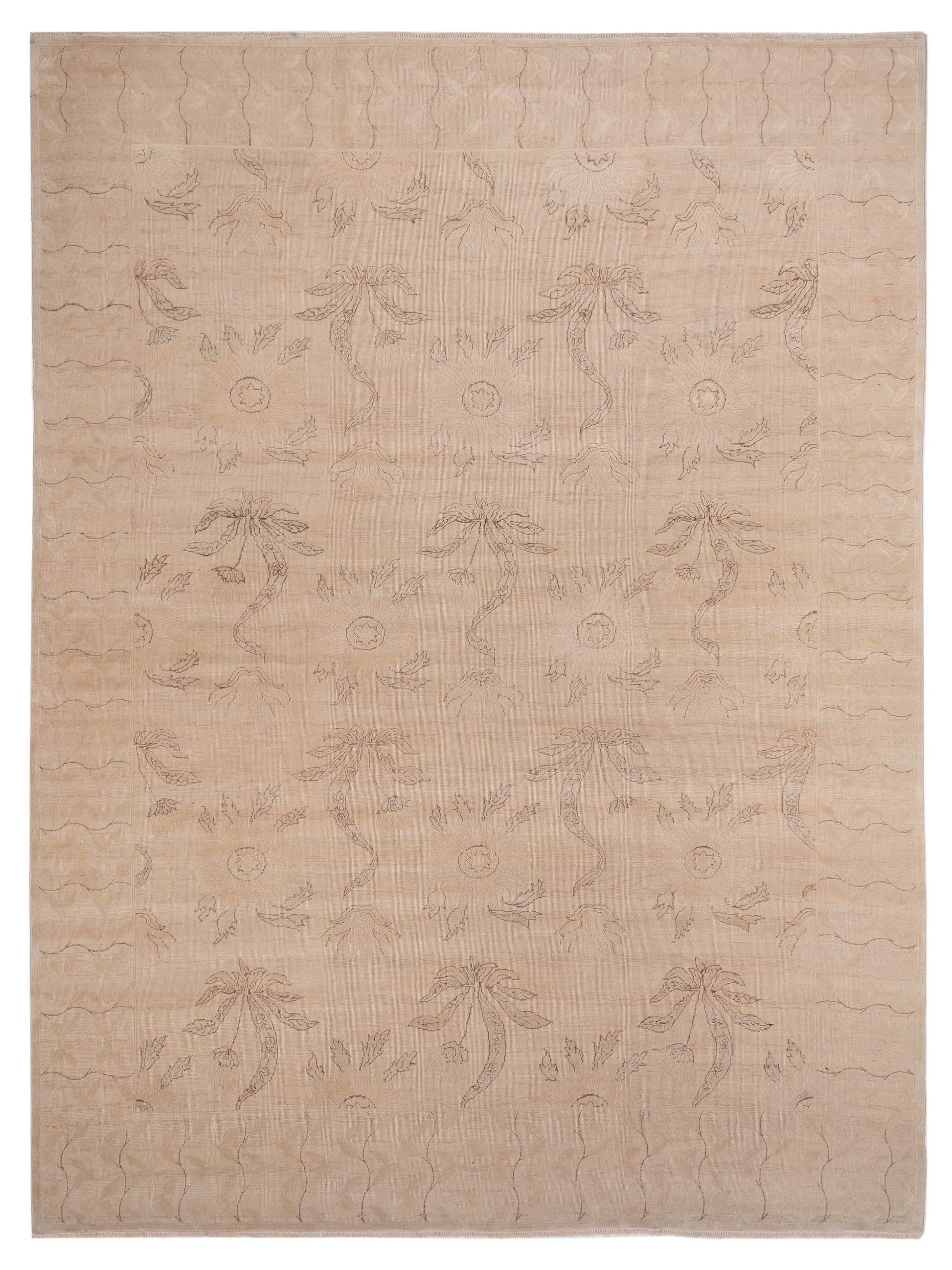 Pasha Vintage  Ivory  Contemporary