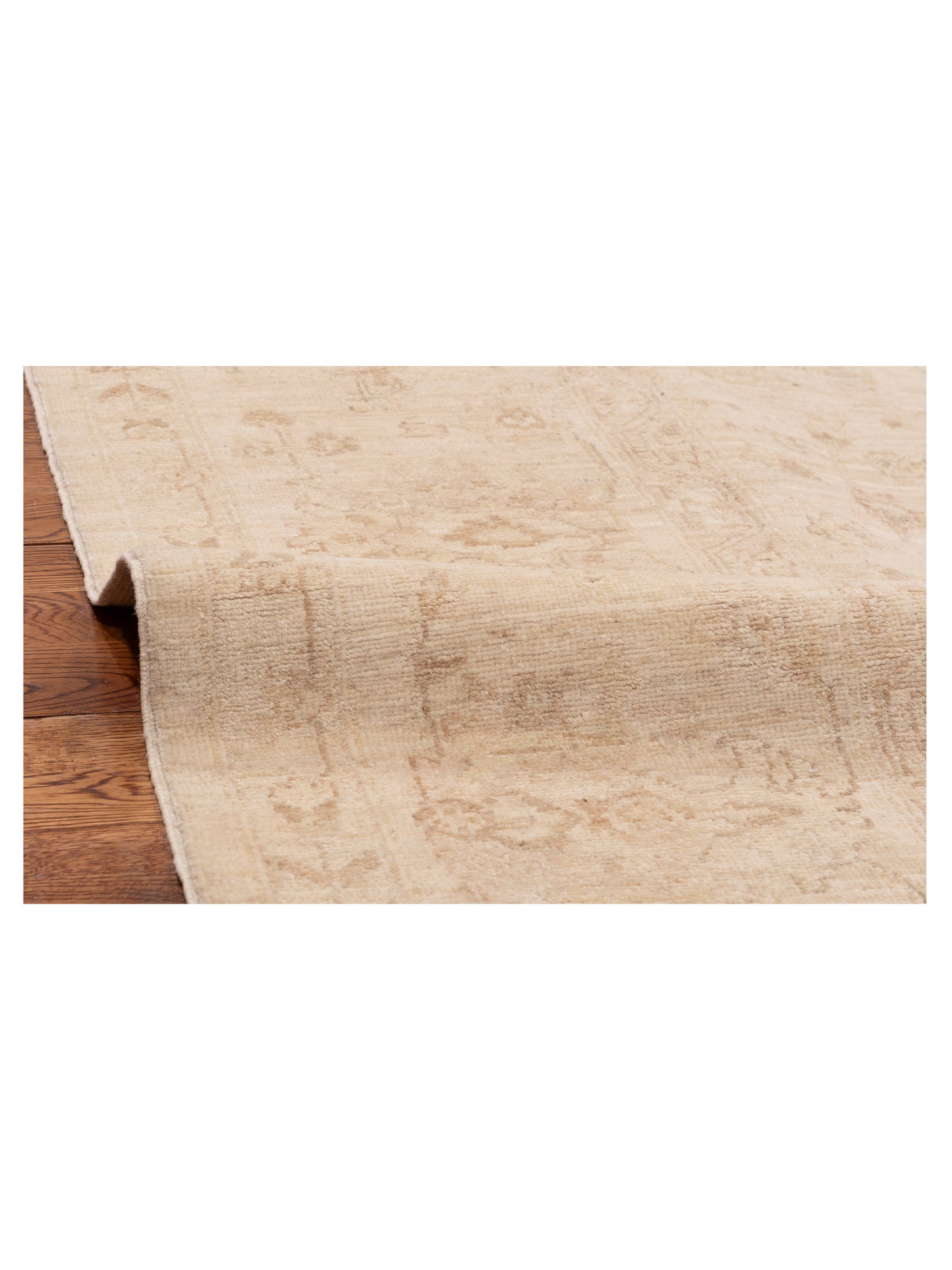 Lailora Ivory Beige 8.2x10.2 Hand Knotted Rug