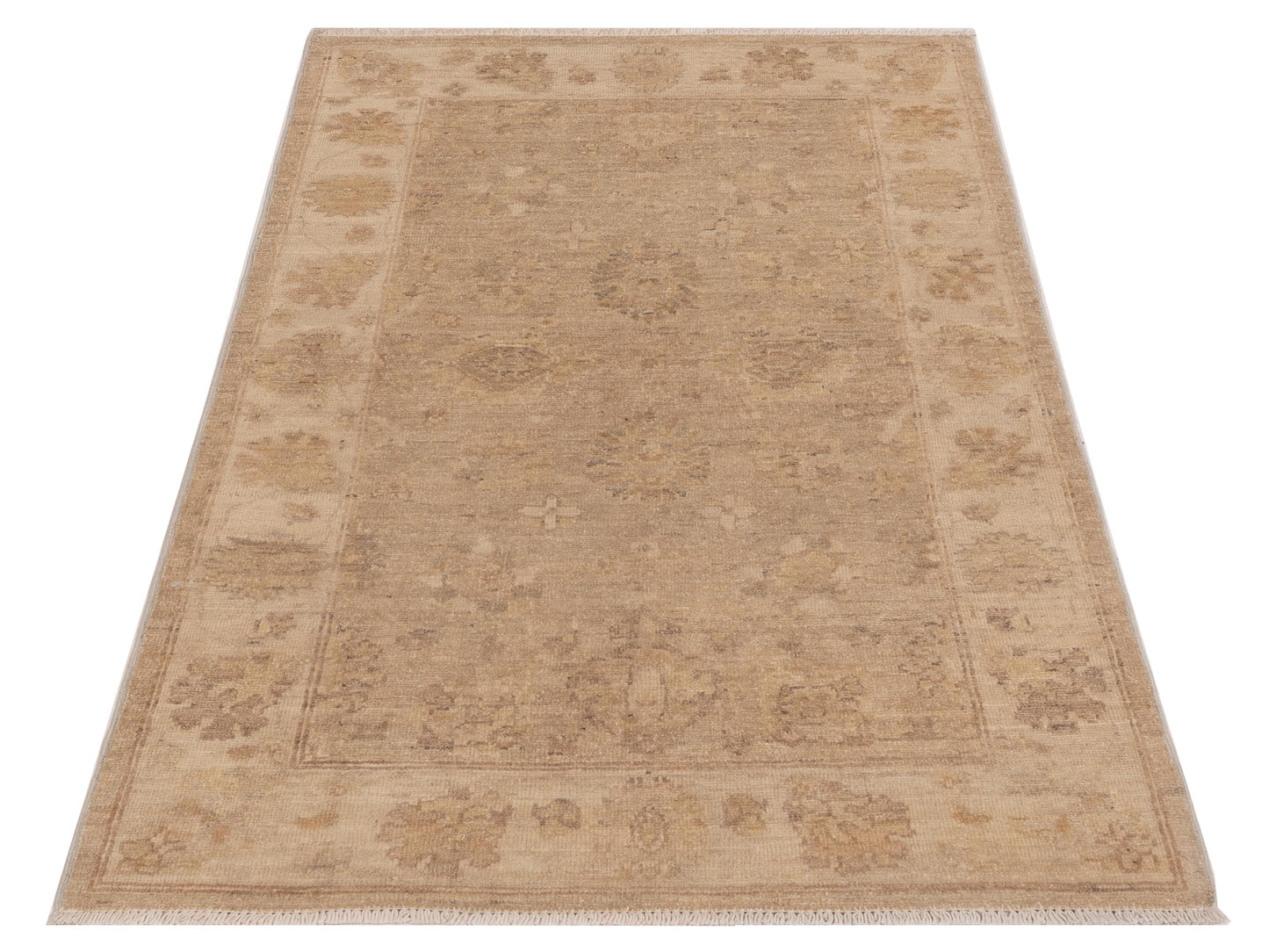 Lailora Silver Ivory 2.10x4.6 Hand Knotted Rug