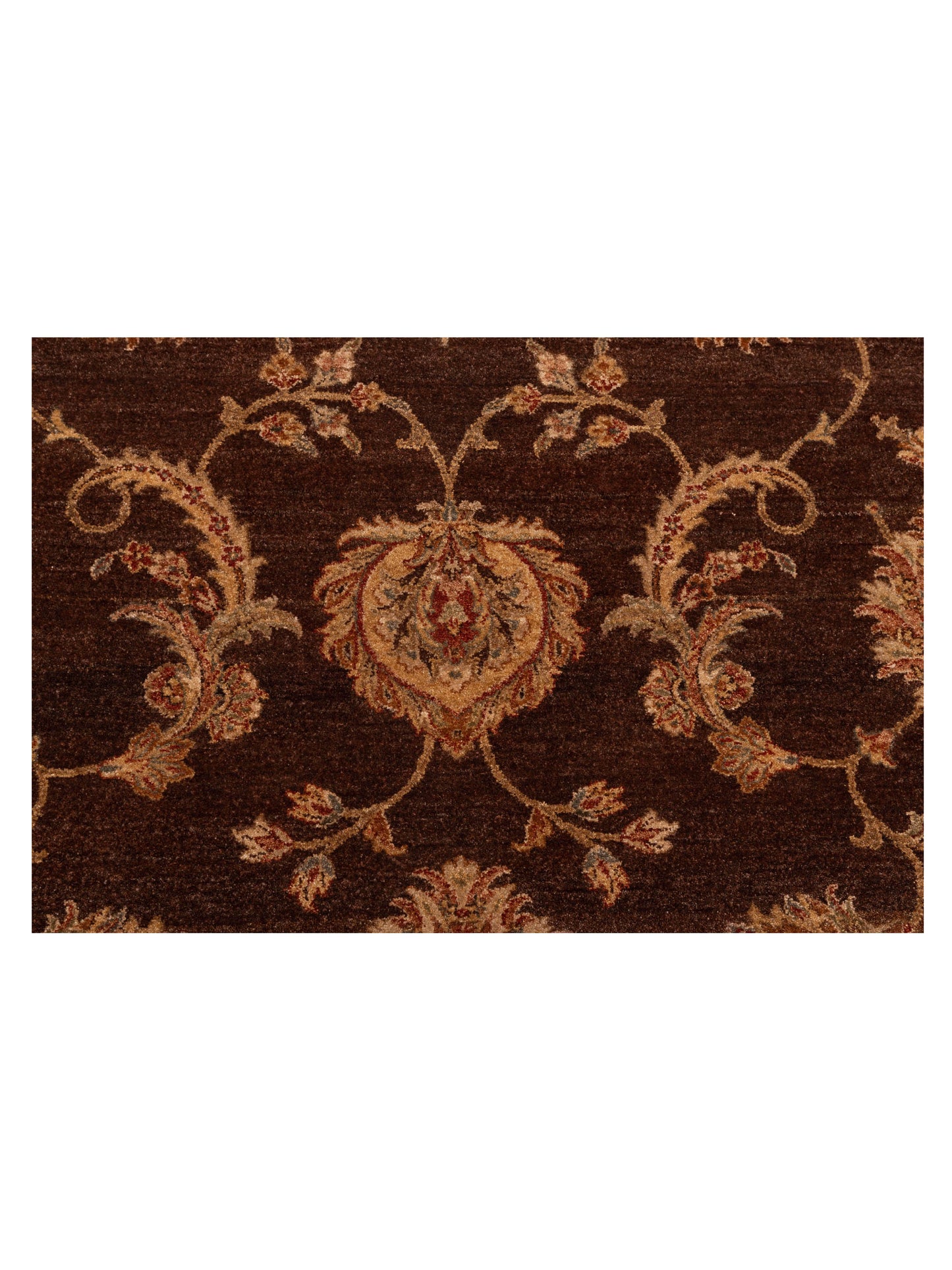 Javhera Plum Gold 8.10x11.8 Hand Knotted Rug