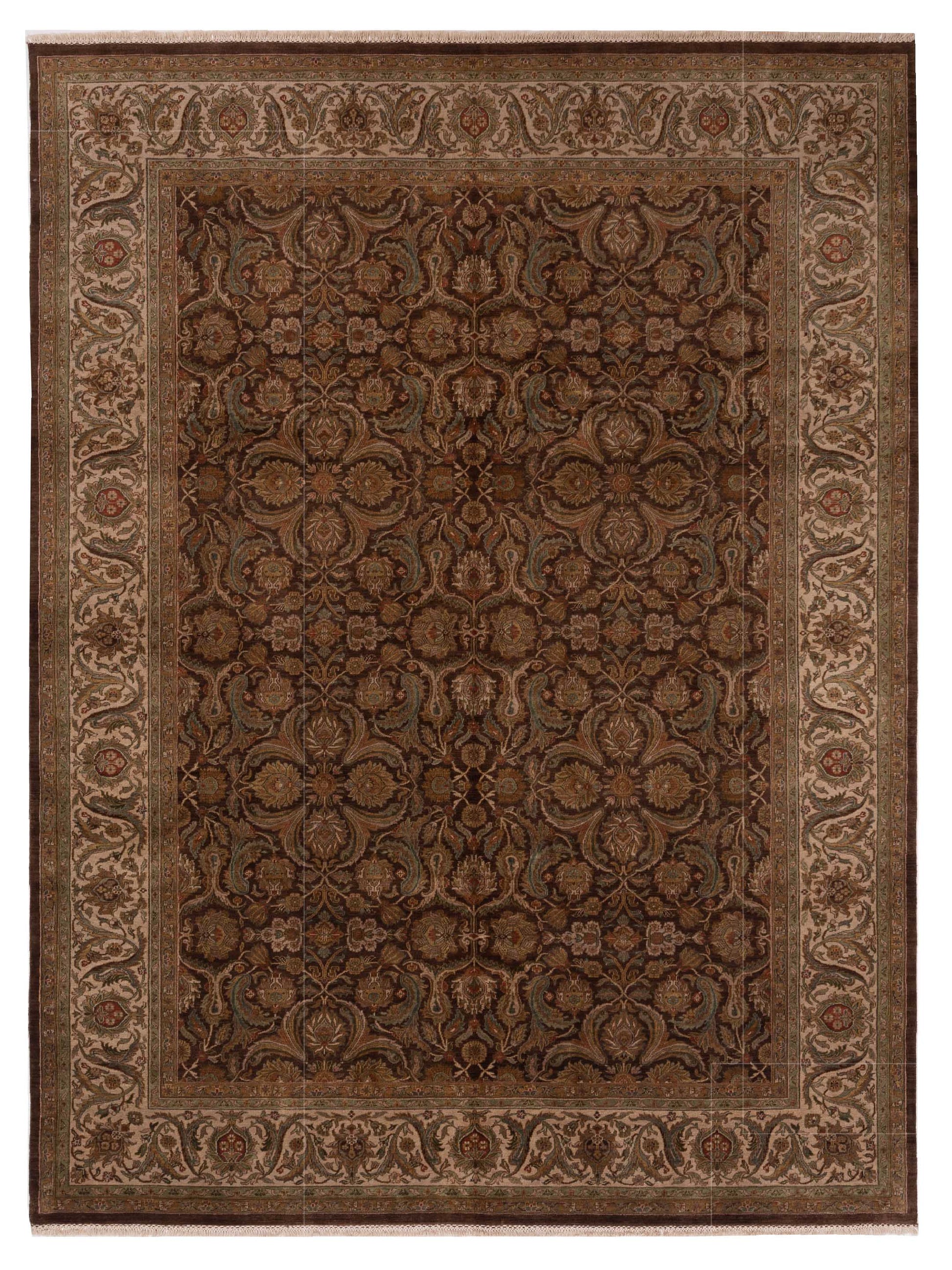 Rajpur Crown  Brown Ivory Transitional