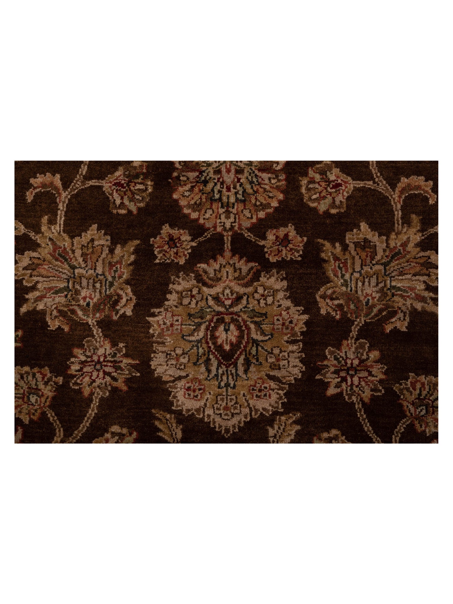 Corvella Brown Ivory 7.10x10 Hand Knotted Rug