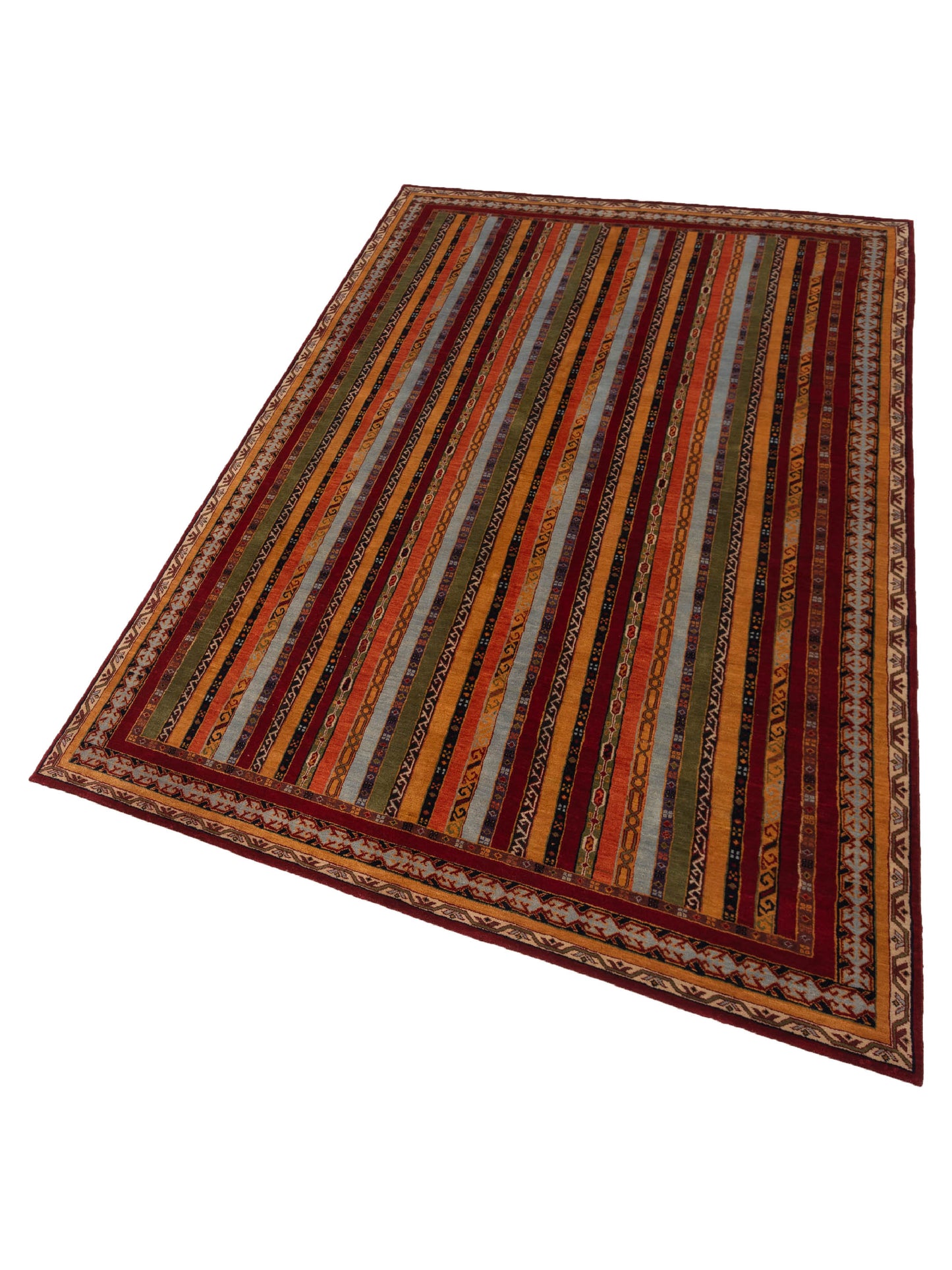 Shalanta Multi 6.3x9.10 Hand Knotted Rug