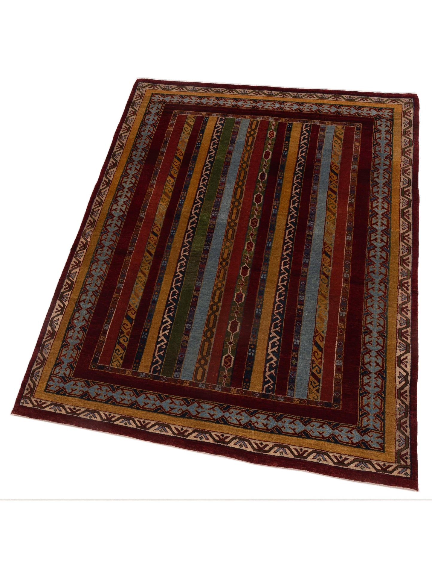 Shalanta Multi 4.4x5.11 Hand Knotted Rug