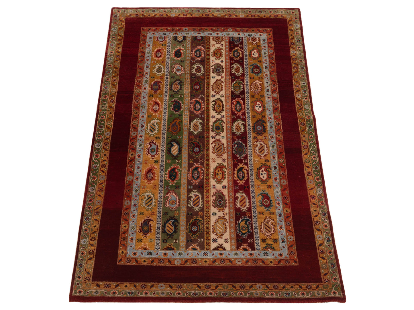 Shalanta Multi 4.1x5.11 Hand Knotted Rug