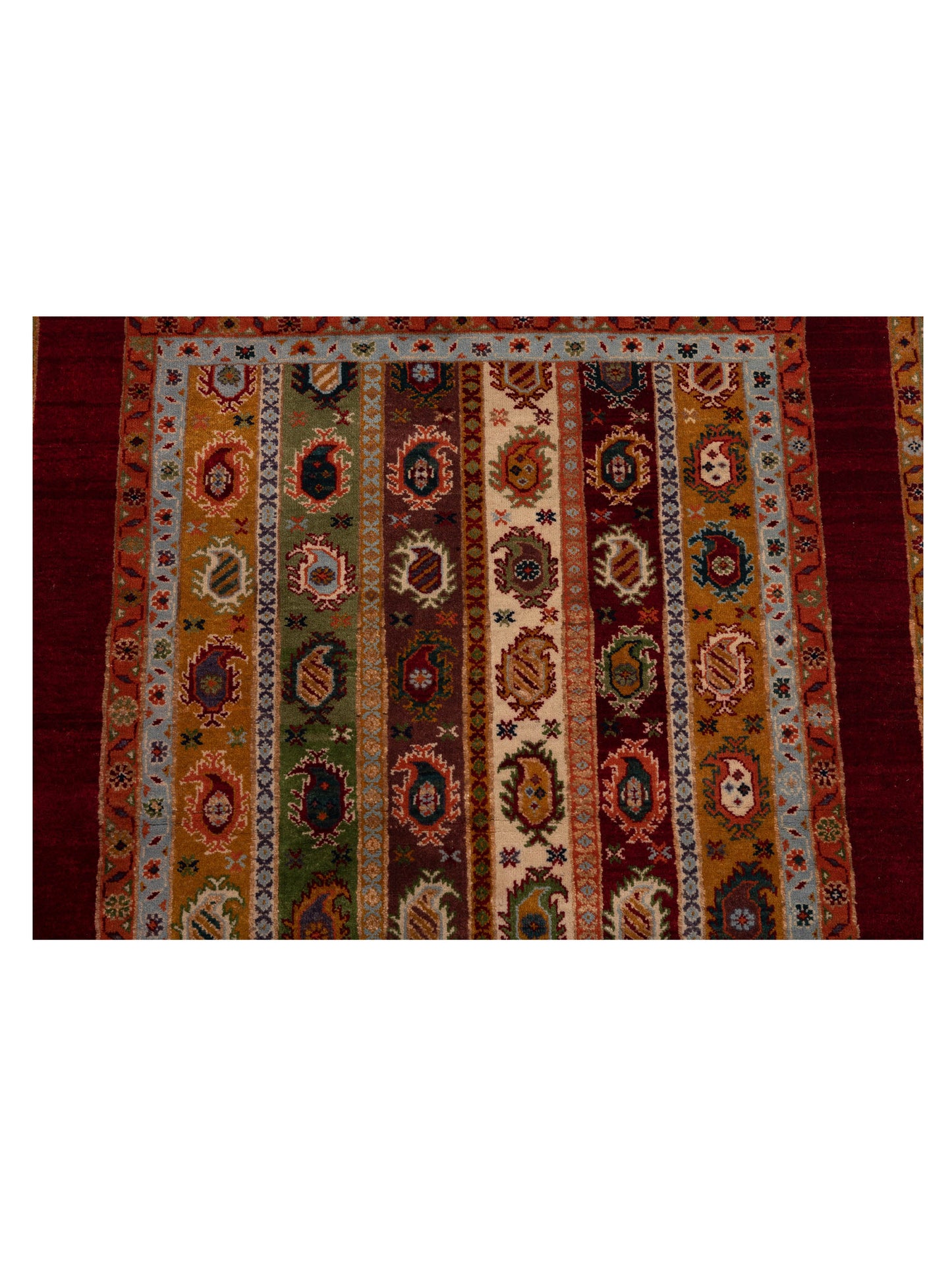 Shalanta Multi 4.1x5.11 Hand Knotted Rug