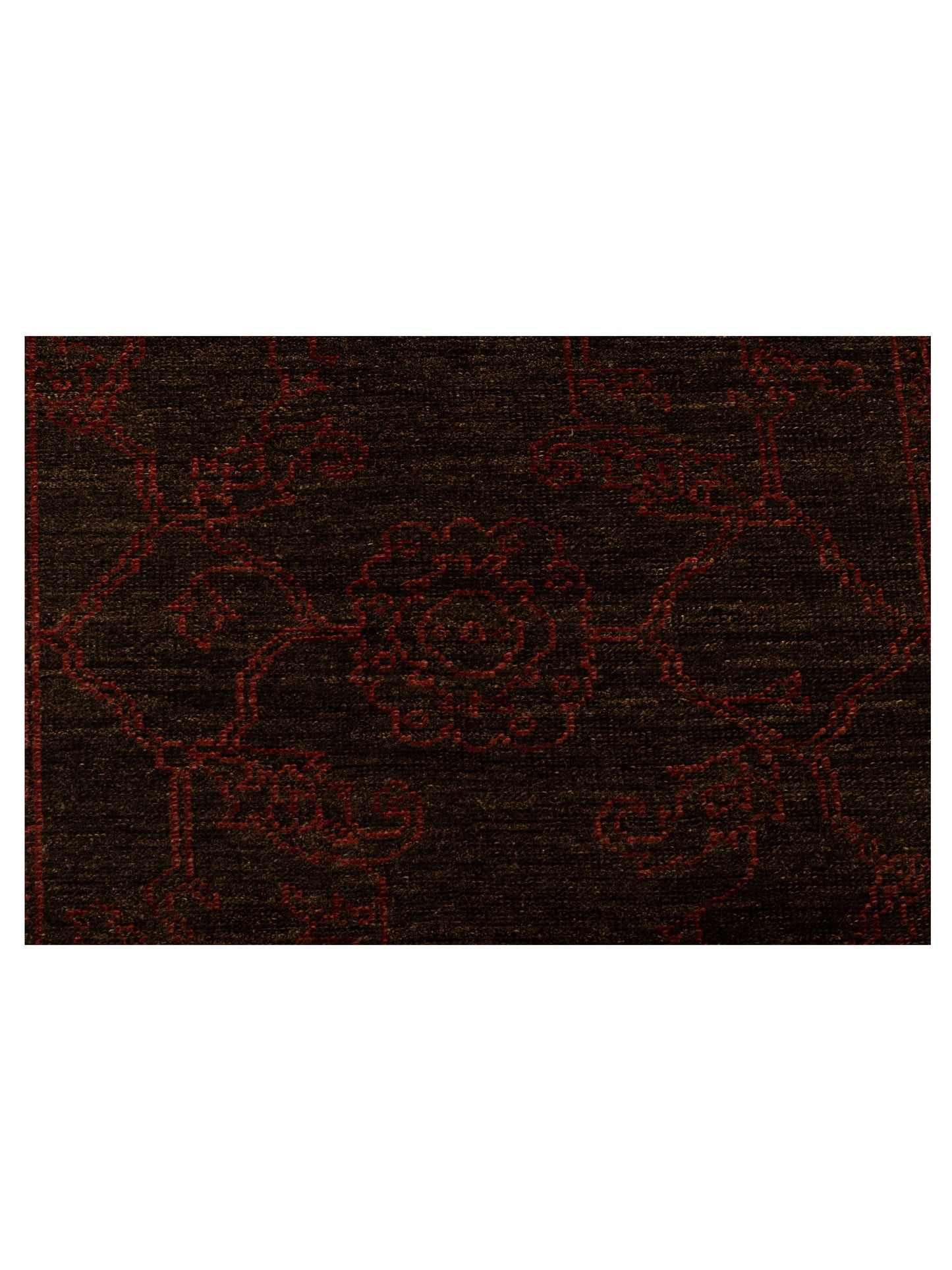Elowen Charcoal Charcoal 3x13.9 Hand Knotted Rug