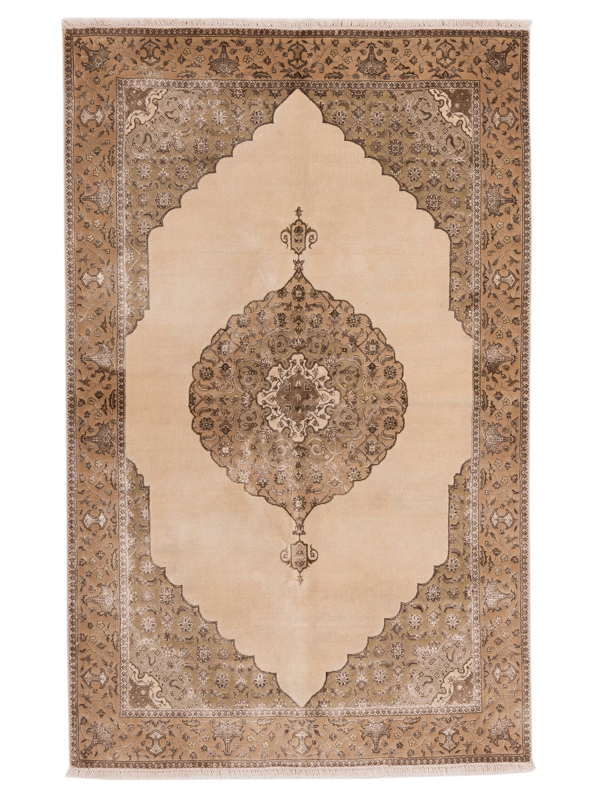 Rajpur Imperial  Ivory Beige Traditional