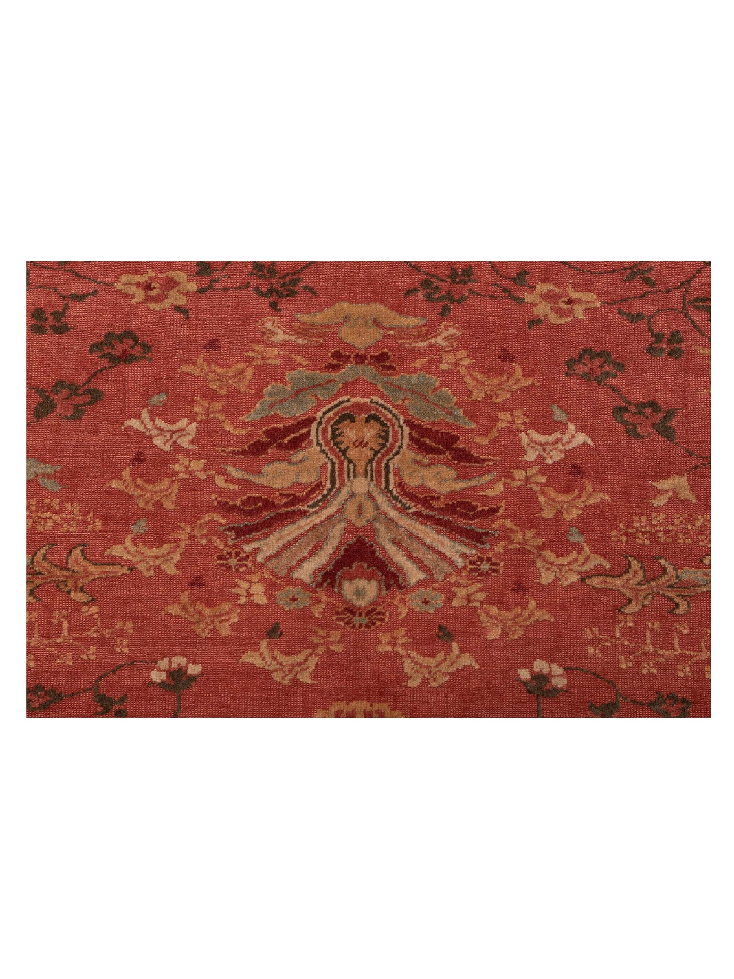 Antiqua Loom Pink Gold 9.3x1.10 Hand Knotted Rug