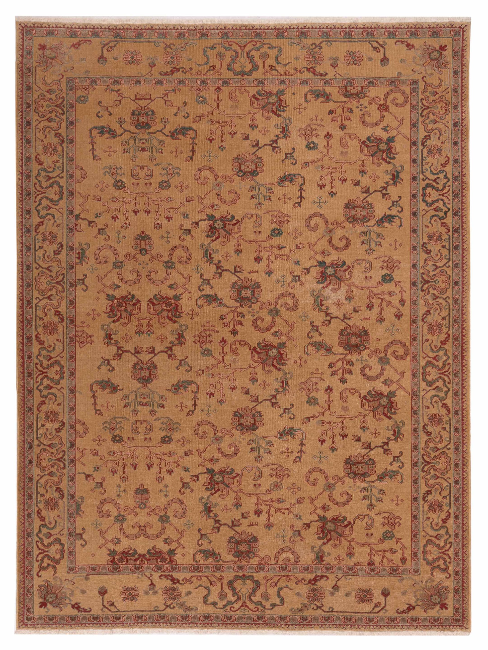 Pasha Antique Loom  Gold Gold Transitional