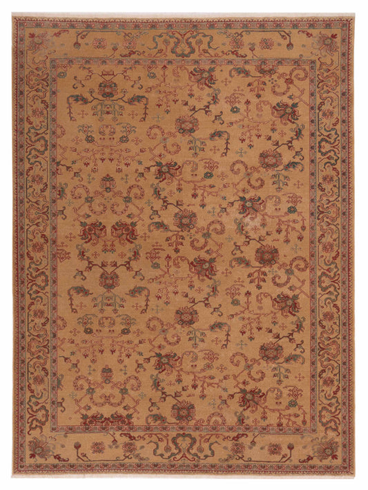Pasha Antique Loom  Gold Gold Transitional