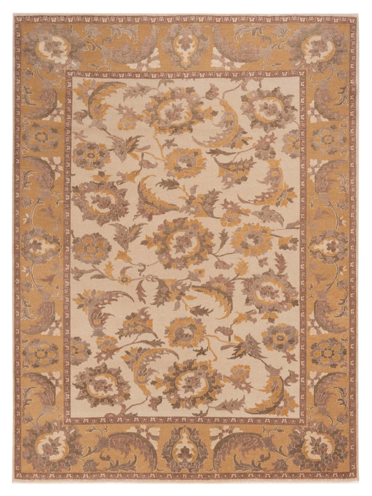 Pasha Antique Loom  Ivory Gold Transitional