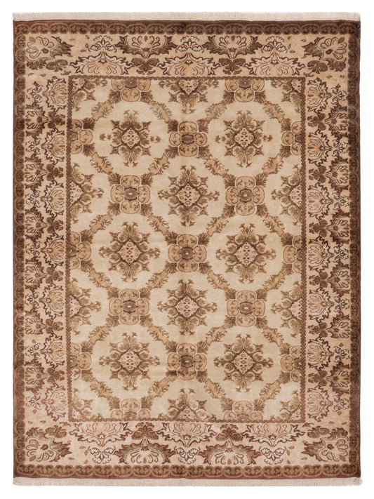 Pasha Antique Loom  Ivory Beige Transitional
