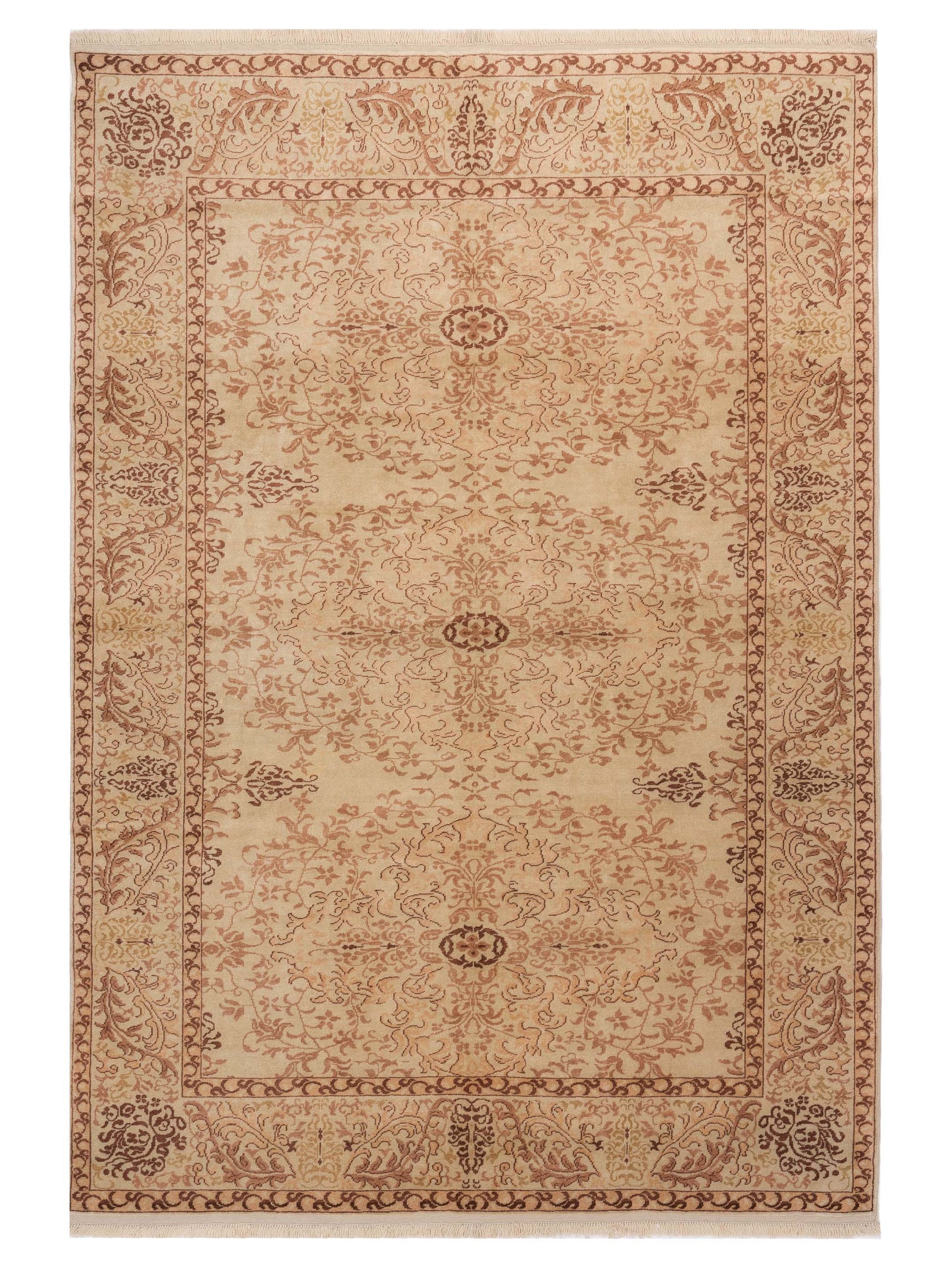 Pasha Antique Loom  Cream Cream Traditional