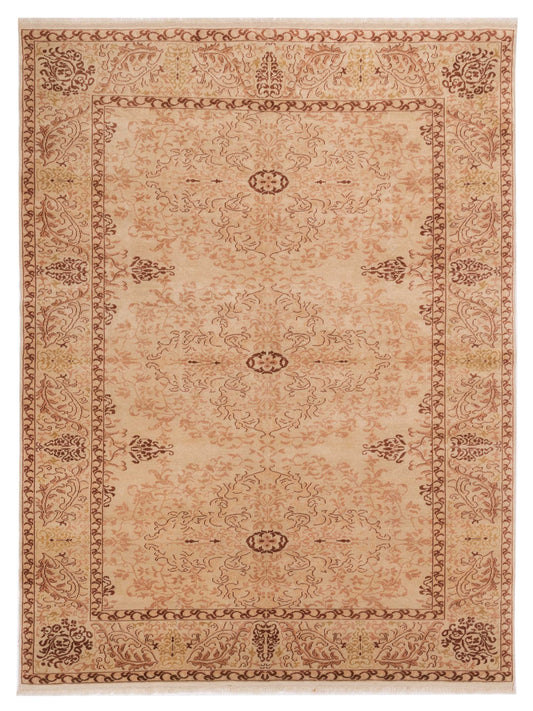 Pasha Antique Loom  Beige Beige Transitional