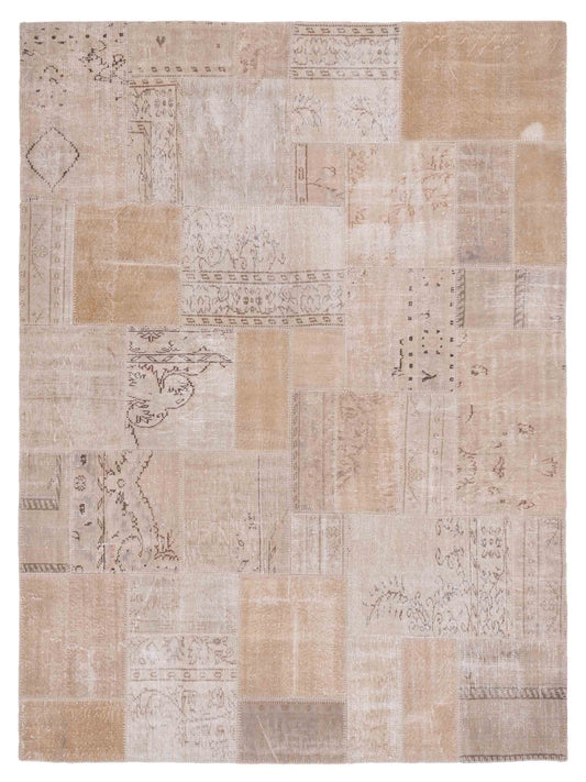 Pasha Turkish Vestige Patchwork  Natural  Contemporary