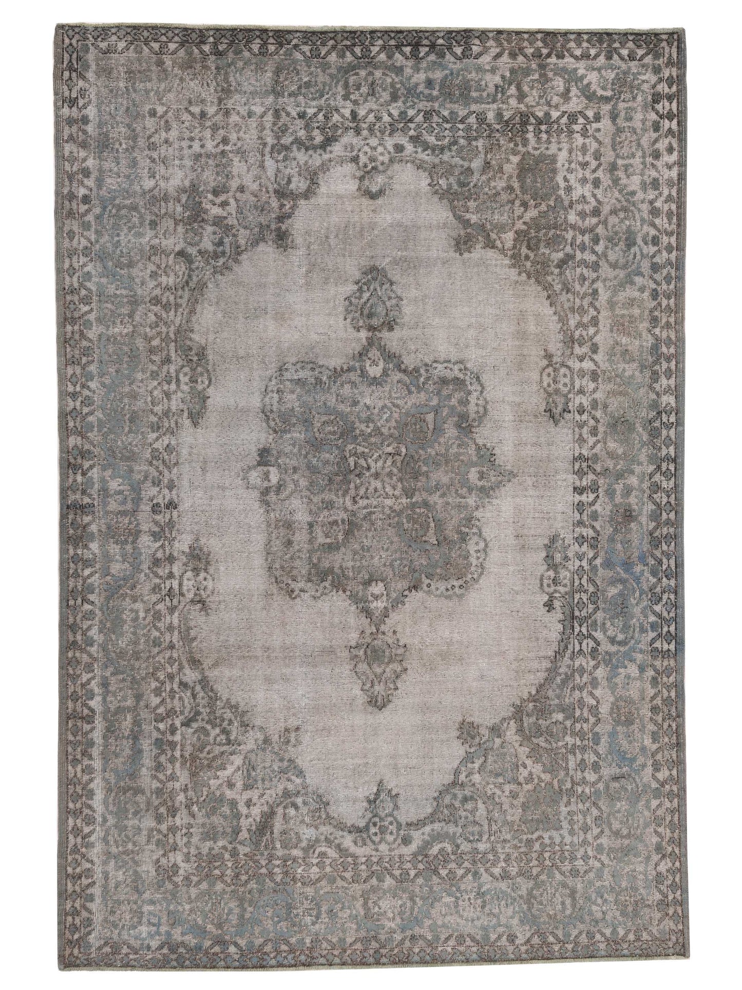 Pasha Vintage  Gray Gray Contemporary