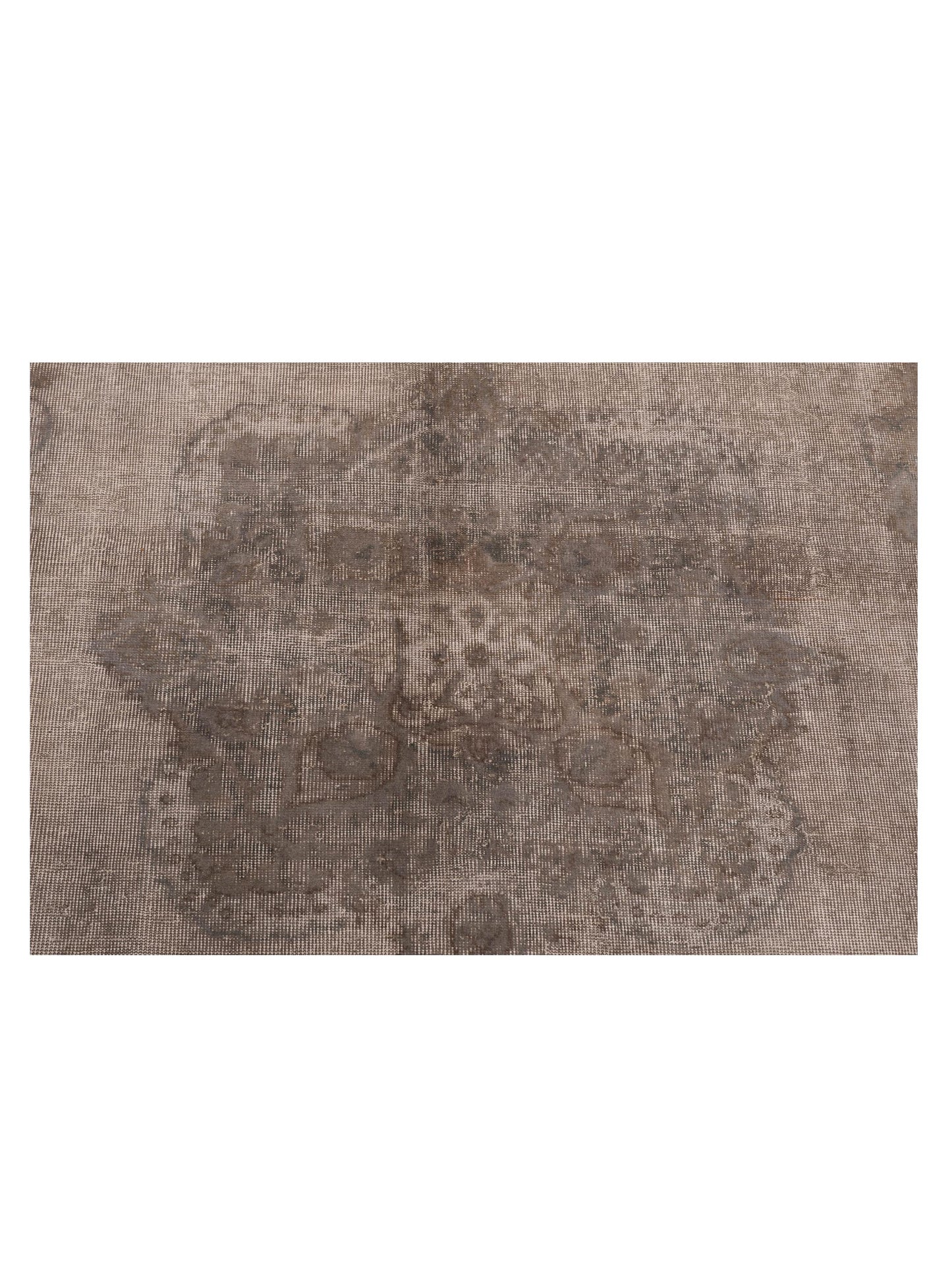 Vintage Gray 6.11x10.4 Hand Knotted Rug