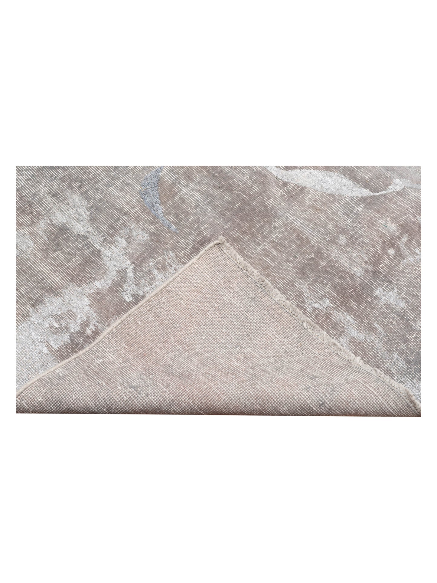 Vintage Dark Gray 8.10x15.7 Hand Knotted Rug