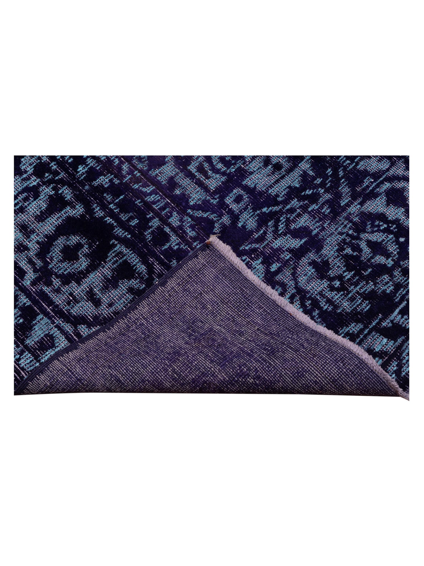 Vintage Purple 8.2x10.10 Hand Knotted Rug