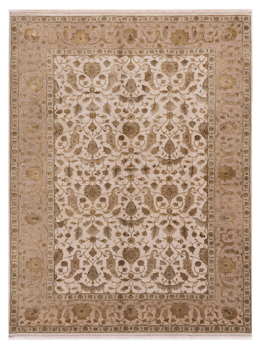 Rajpur Imperial Silk  Ivory Beige Traditional