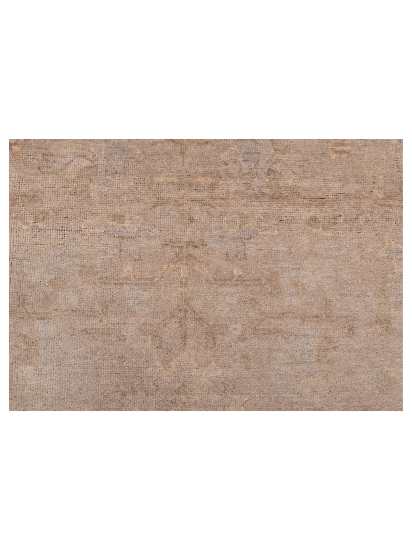 Rosetta Gray Gray 9x12 Hand Knotted Rug