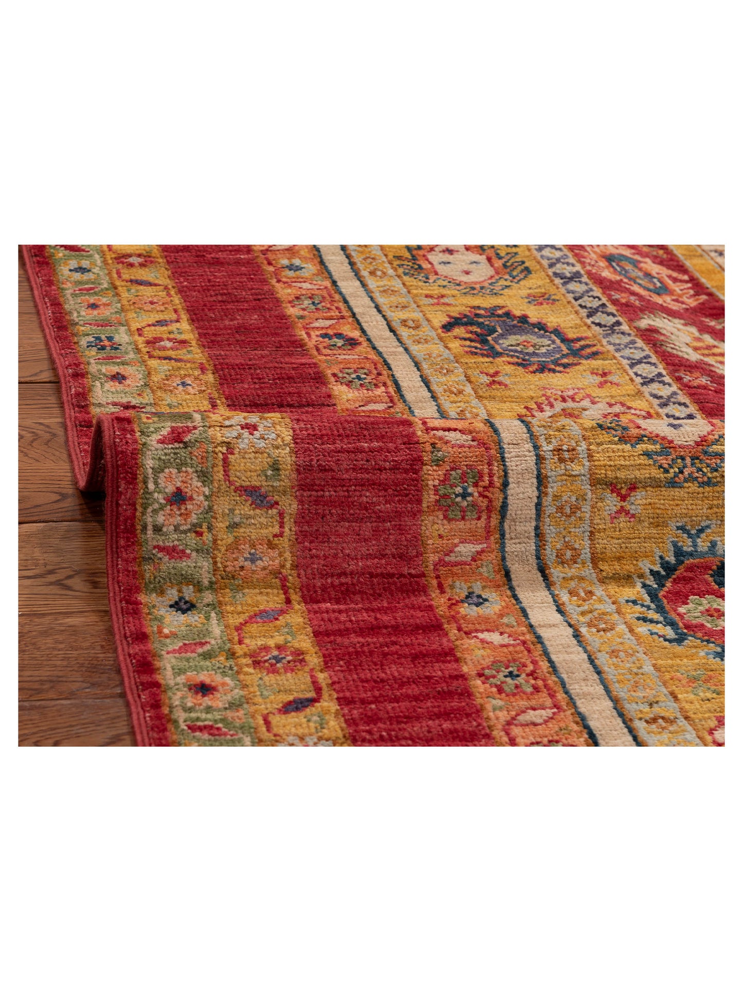 Shalanta Multi 3.11x5.10 Hand Knotted Rug
