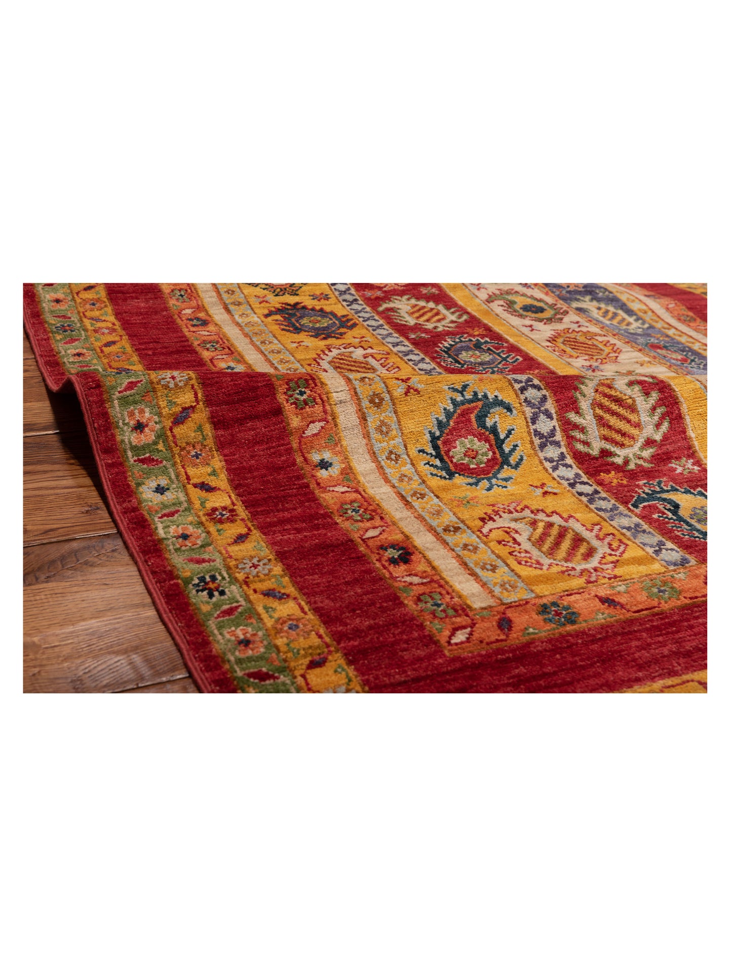 Shalanta Multi 3.10x5.10 Hand Knotted Rug