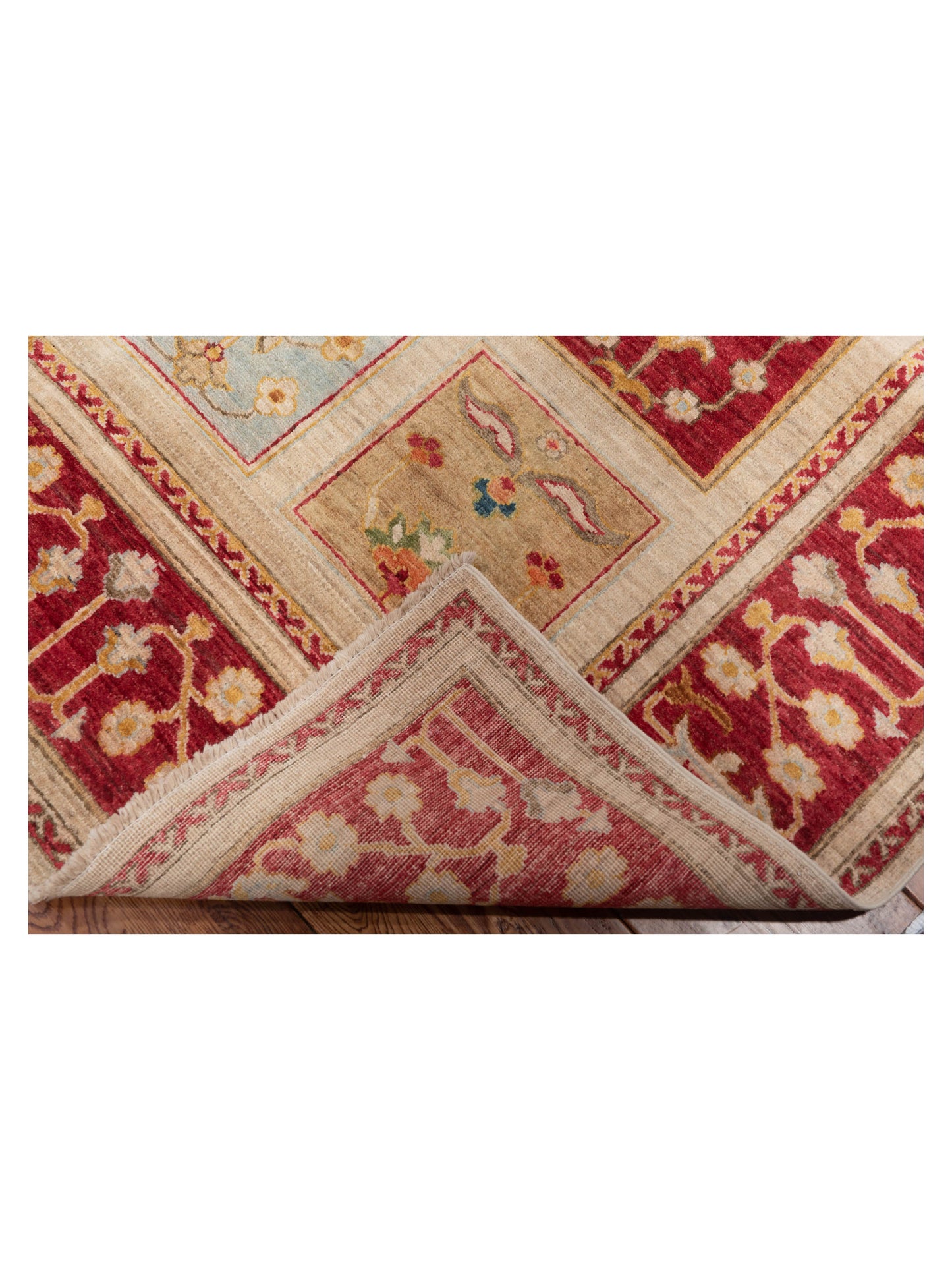 Sabira Multi 6.6x9.7 Hand Knotted Rug