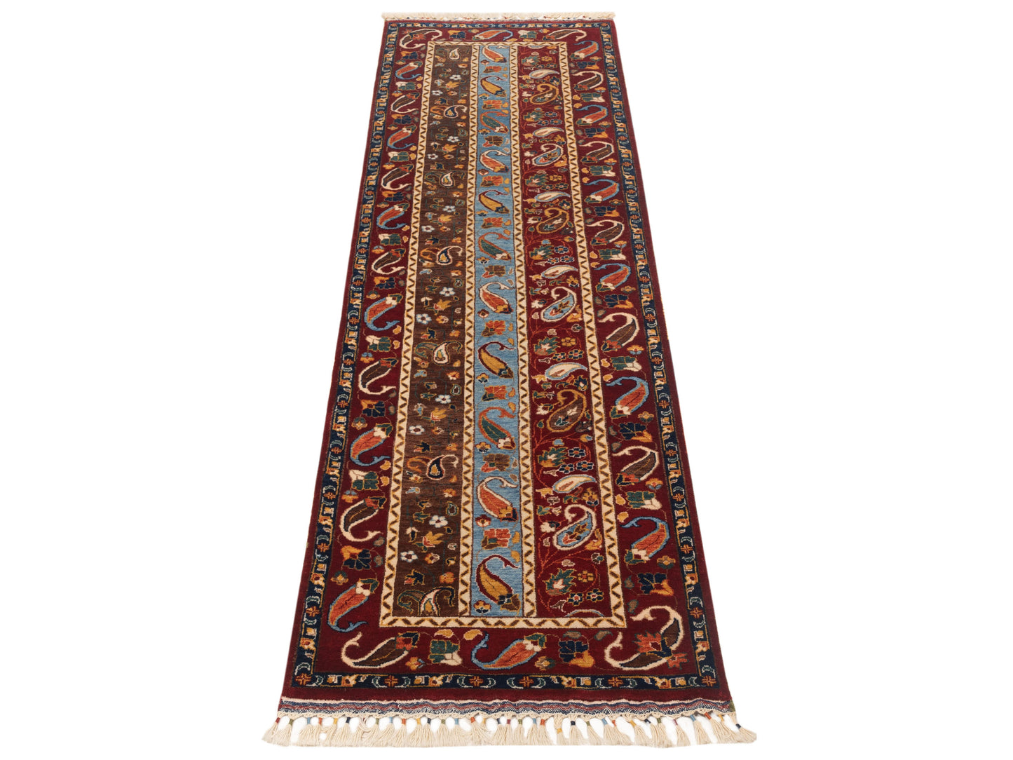 Shalanta Multi 2.6x9.11 Hand Knotted Rug