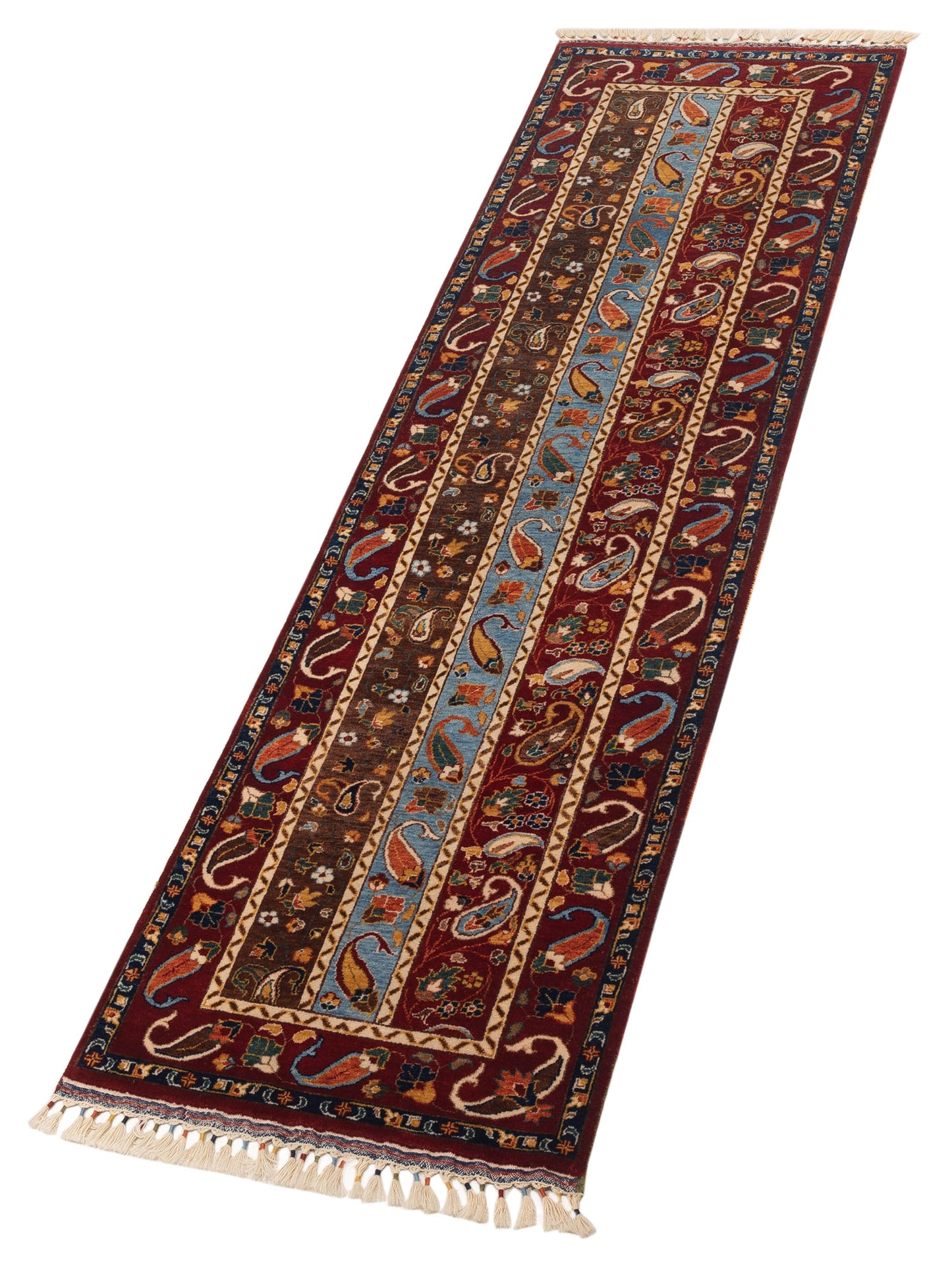 Shalanta Multi 2.6x9.11 Hand Knotted Rug