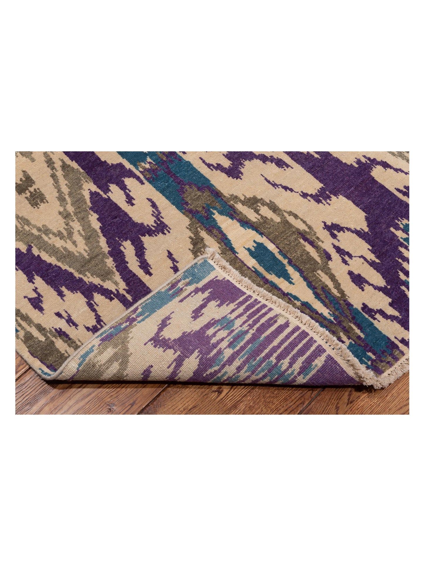 Bambelle Multi 7.10x9.10 Hand Knotted Rug