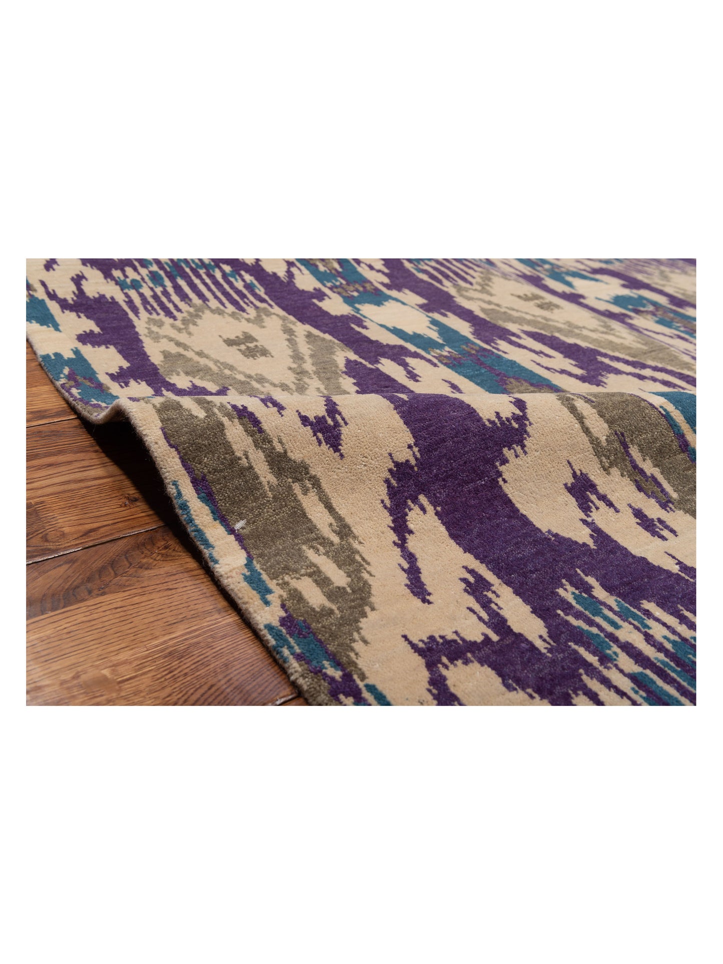 Bambelle Multi 7.10x9.10 Hand Knotted Rug